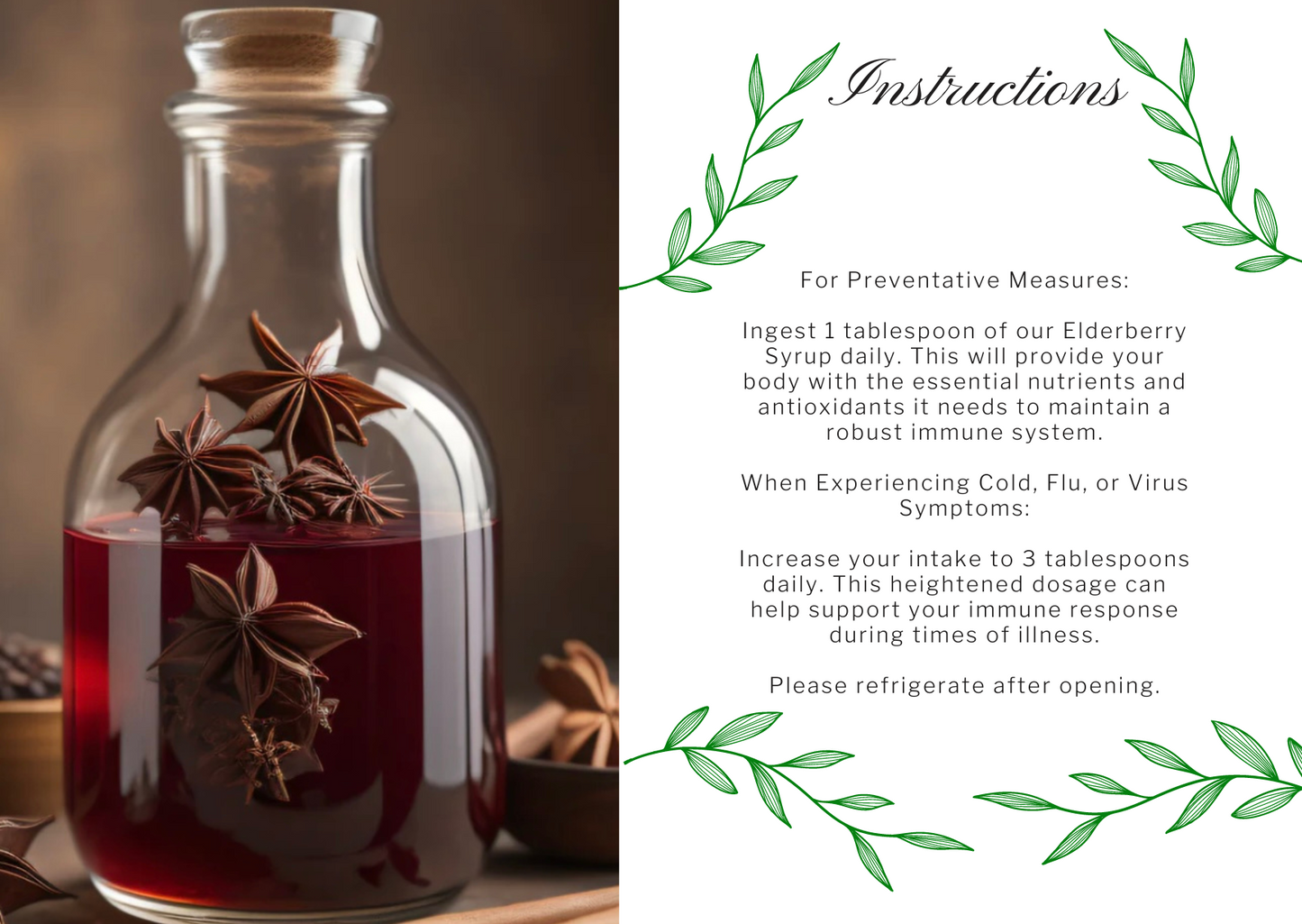 Elderberry Syrup